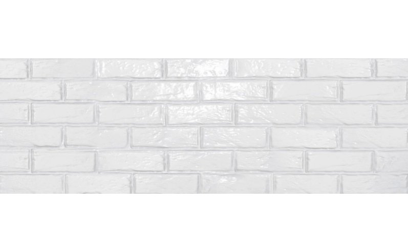 настенная плитка Delacora Brick White Gloss фото