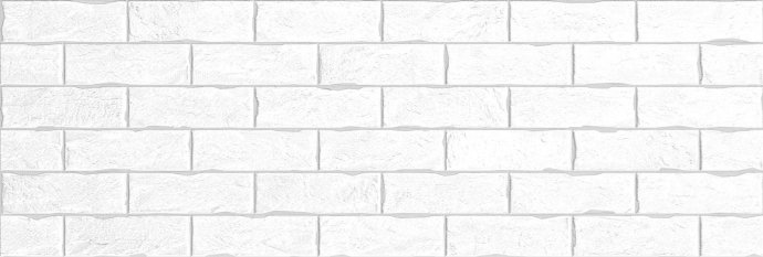 настенная плитка Delacora Brick White фото